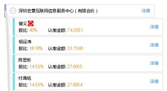 深圳宏景互聯(lián)網(wǎng)信息服務(wù)中心有限合伙 軟件開(kāi)發(fā)服務(wù)詳解